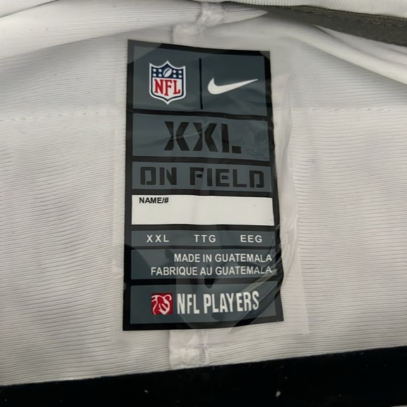 NFL San Fran 49ers White and Red Football Jersey with Jimmy Garoppolo back - Picture 4 of 4